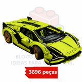 Lamborghini Sián FKP | 3696 peças