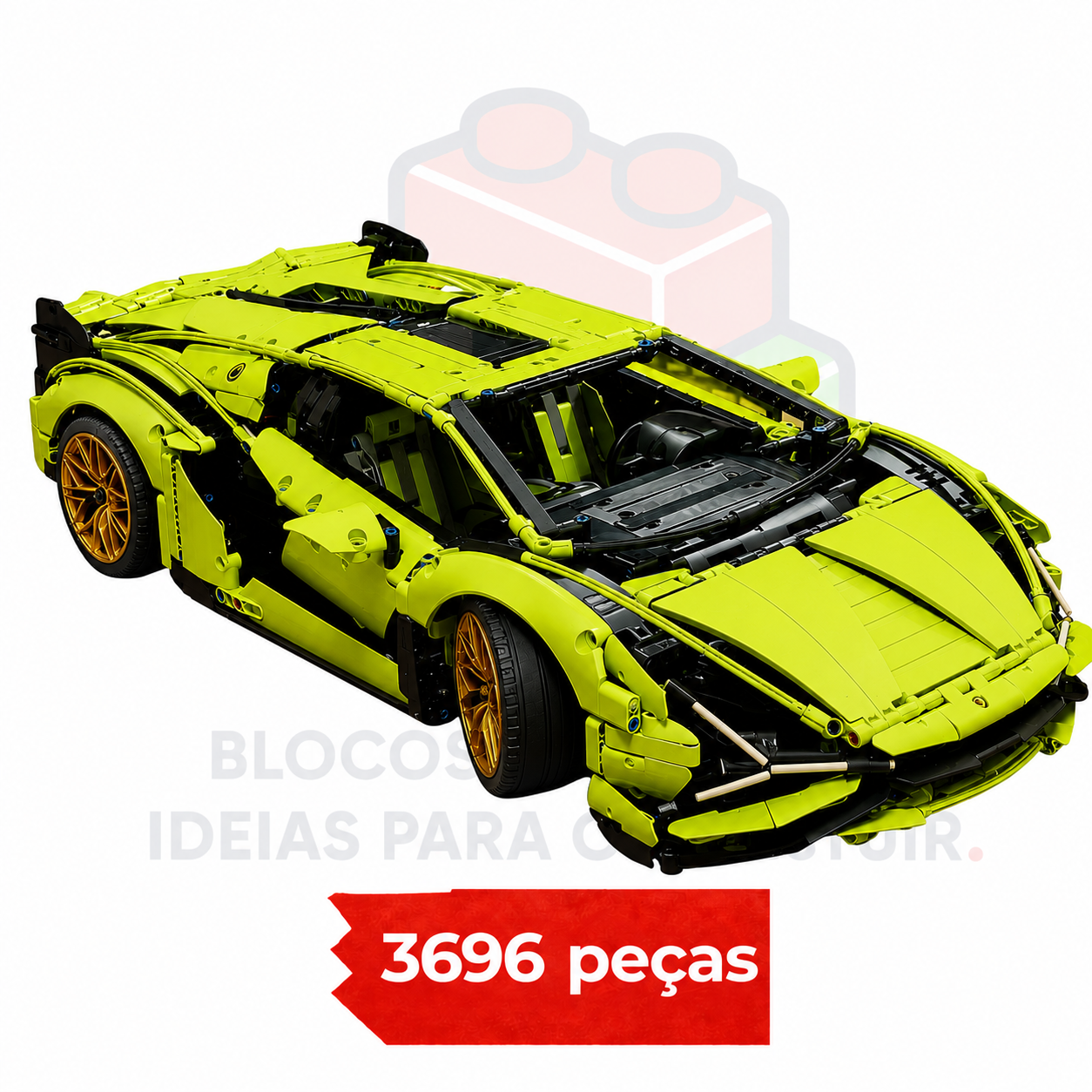 Lamborghini Sián FKP | 3696 peças