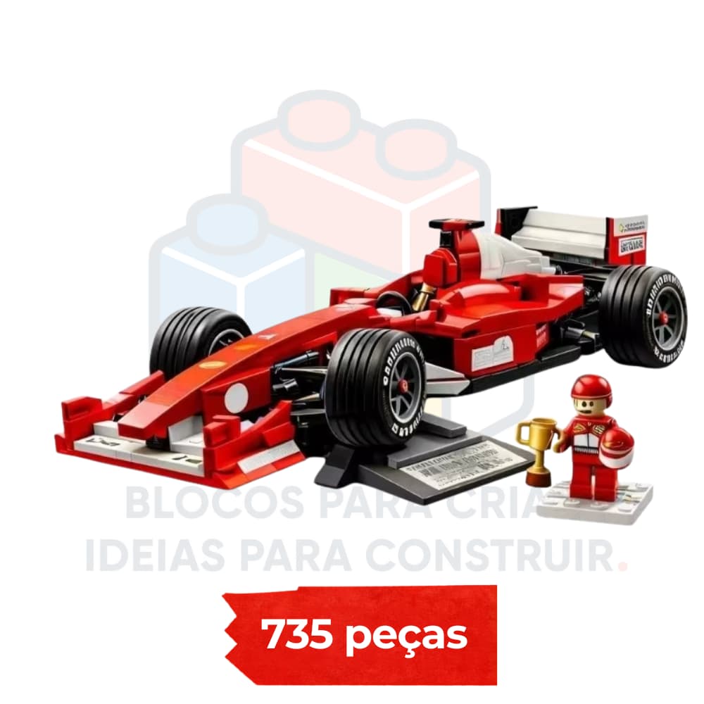 F1 Ferrari F2004 Icons Michael Schumacher | 735 peças
