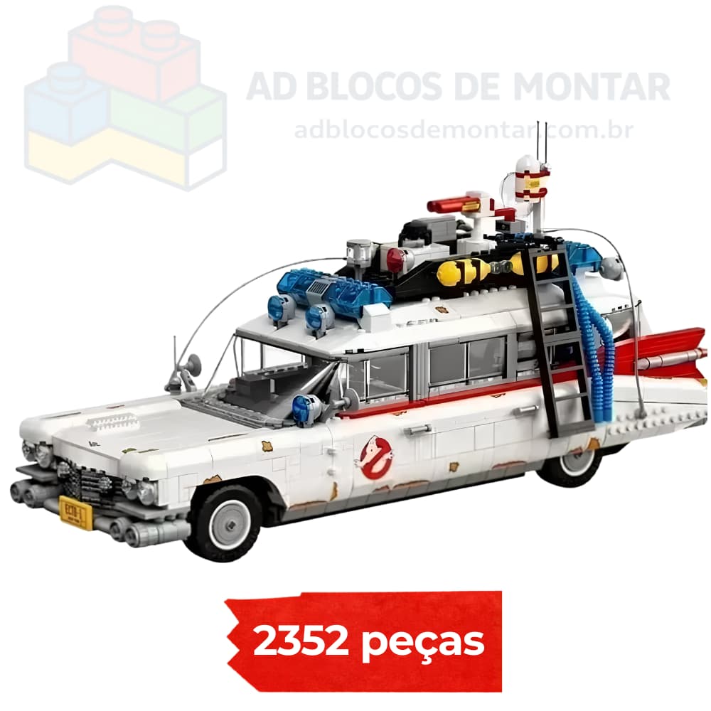 Ecto-1 Caça-Fantasmas | 2352 Peças