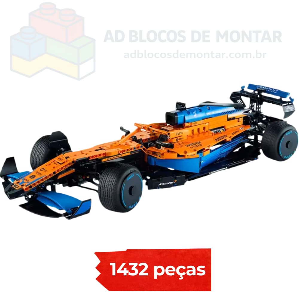 F1 McLaren MCL35 | 1432 Peças