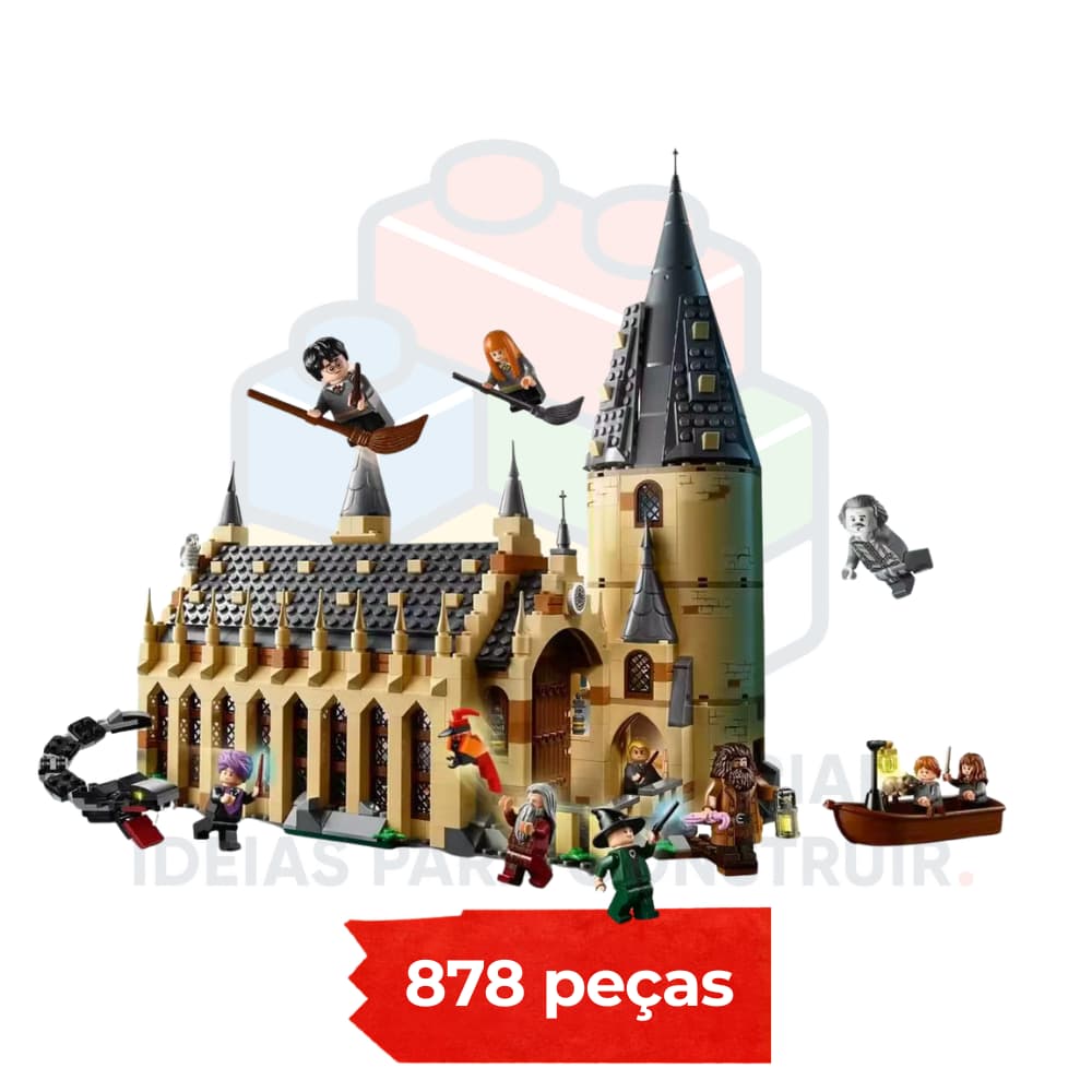 Grande Salão de Hogwarts | 878 Peças