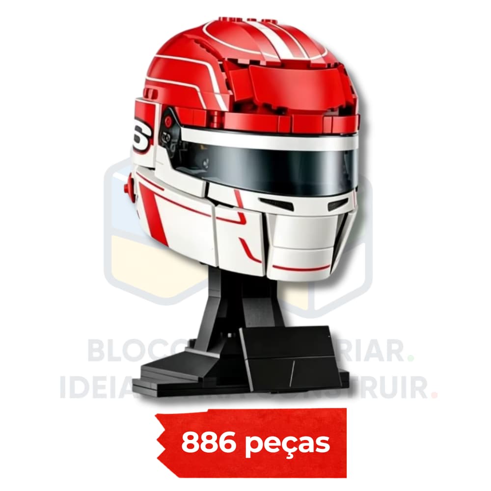 Capacete Scuderia Ferrari Charles Leclerc | 886 peças