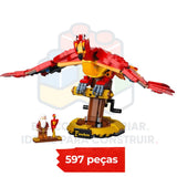 Fawkes, a Fênix de Dumbledore | 597 peças