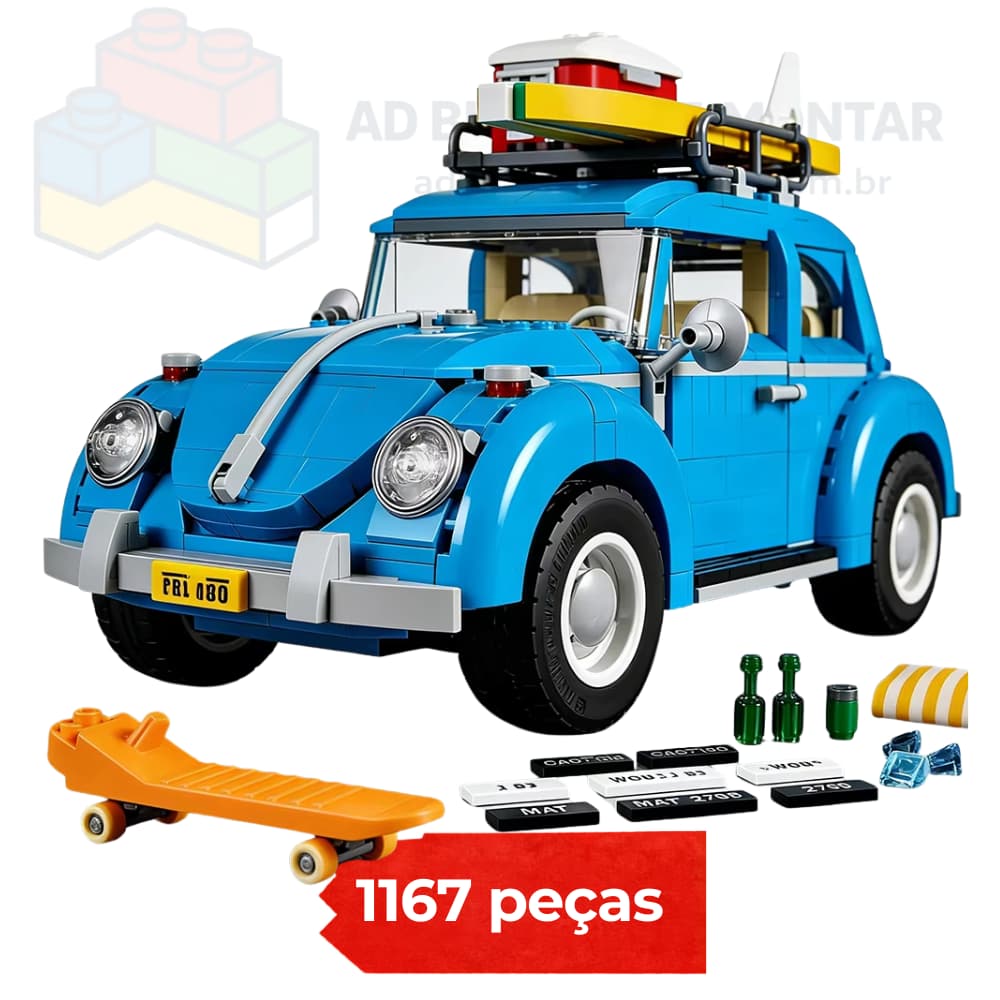 Volkswagen Fusca | 1167 Peças