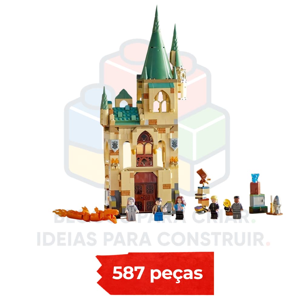 Sala Precisa de Hogwarts | 587 peças