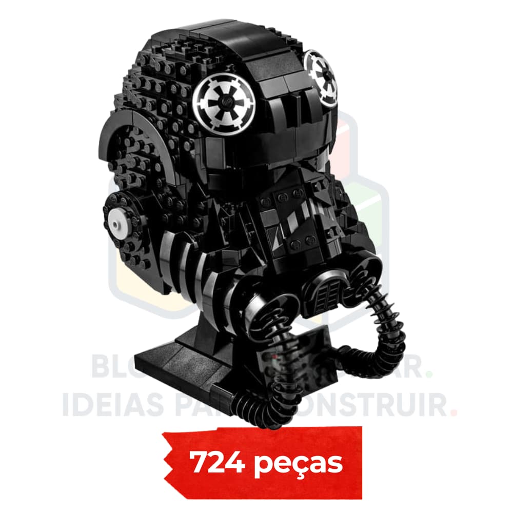 Capacete de TIE Fighter Pilot | 724 peças