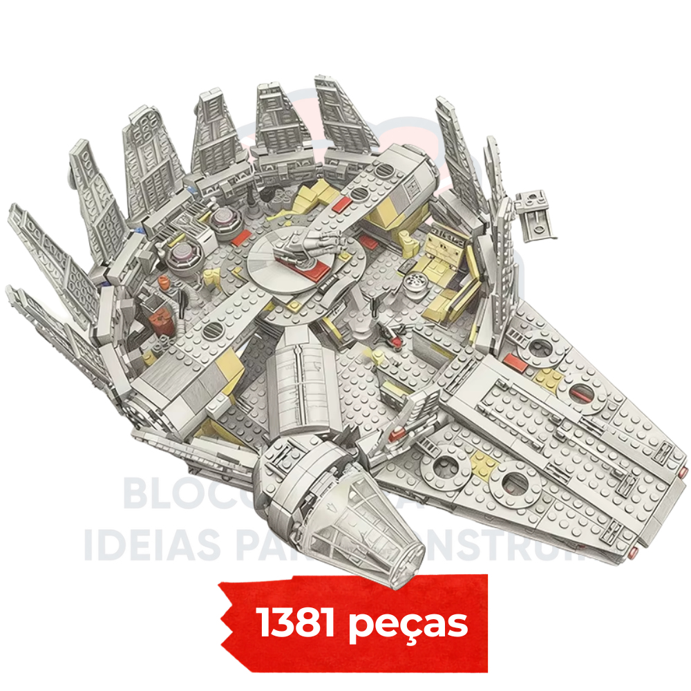 Millennium Falcon | 1381 Peças