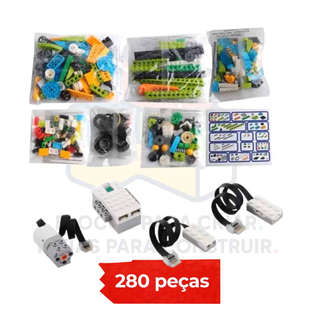 Kit de Robótica Educacional | 280 peças