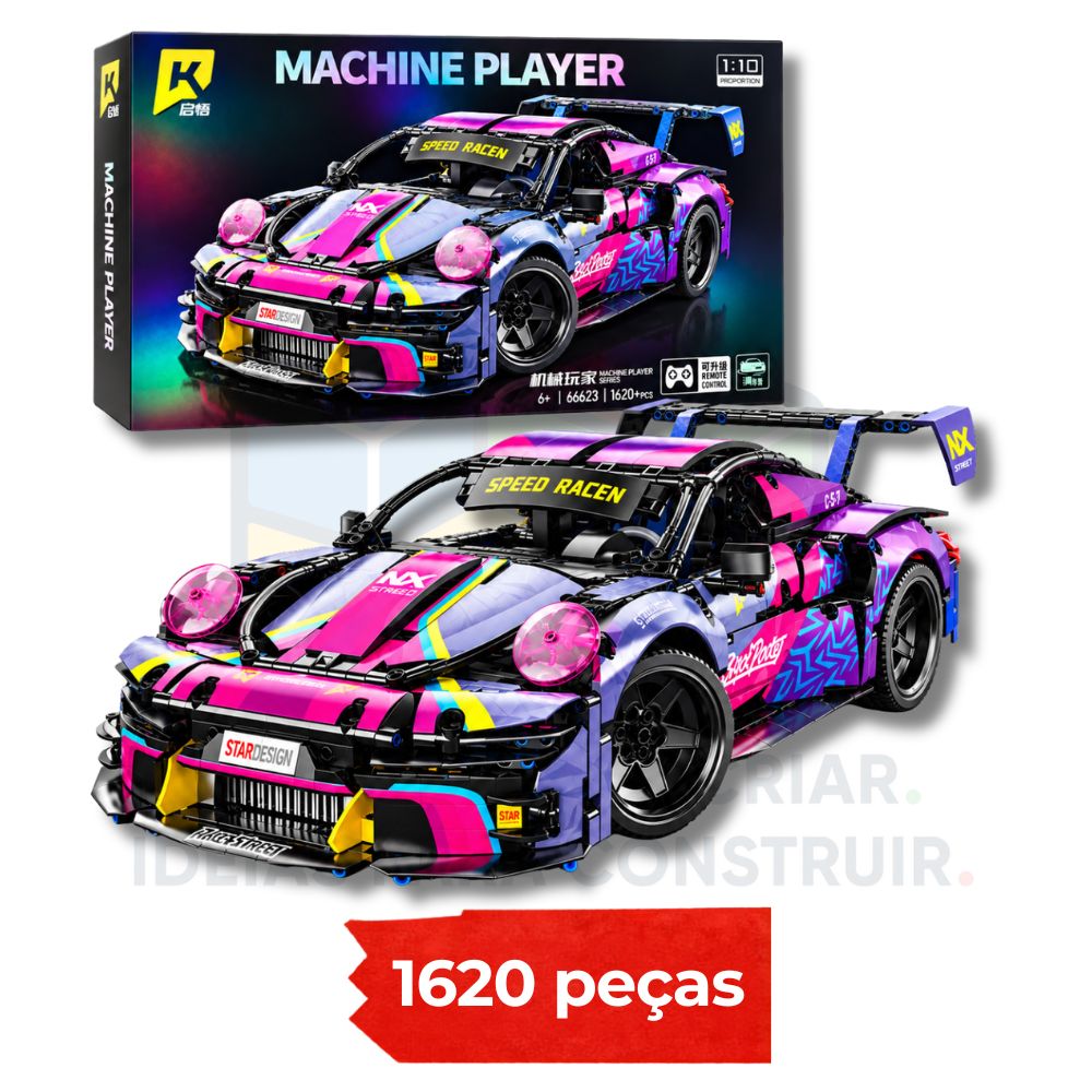 Porsche 911 Cyberpunk | 1620 Peças