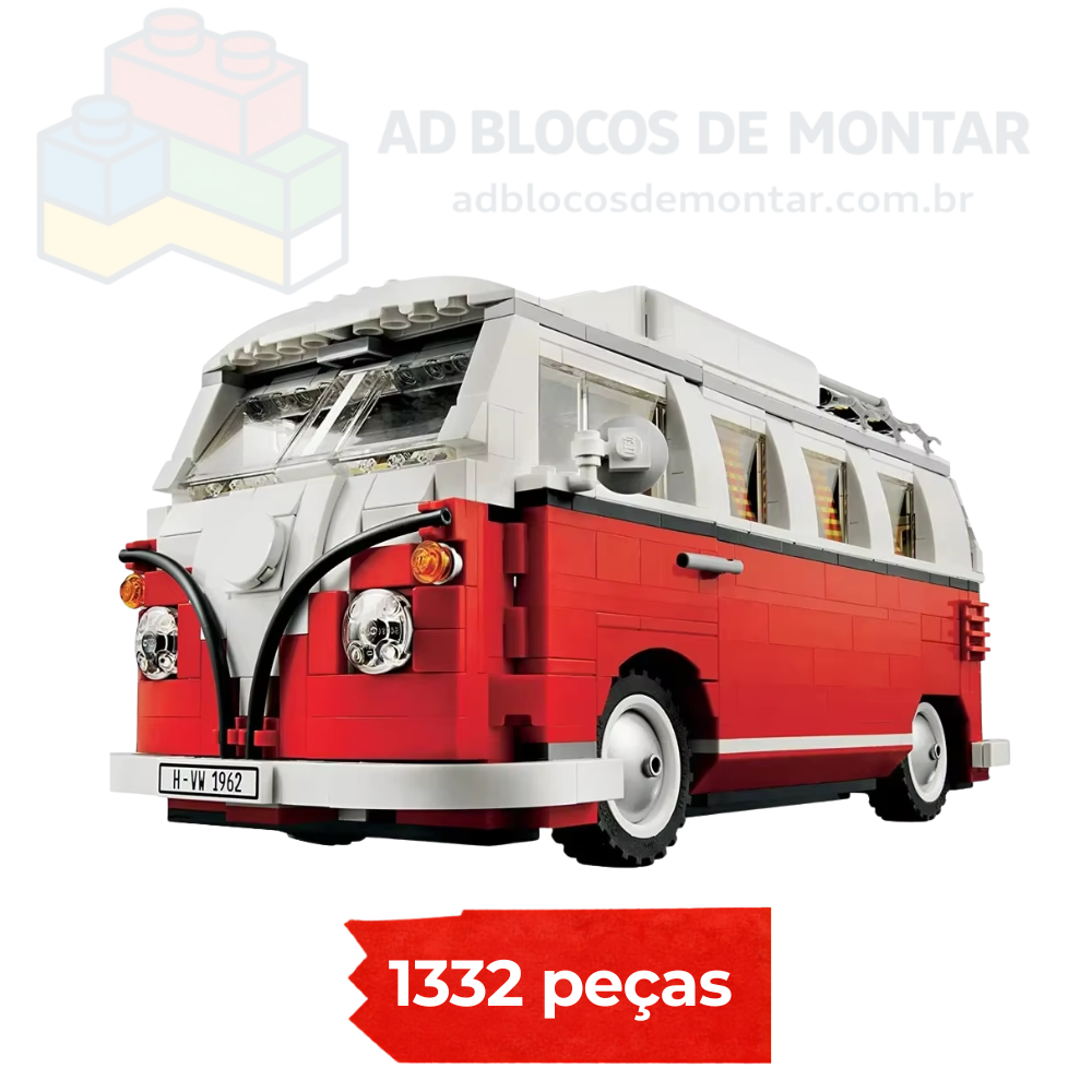 Kombi Volkswagen T1 | 1332 Peças