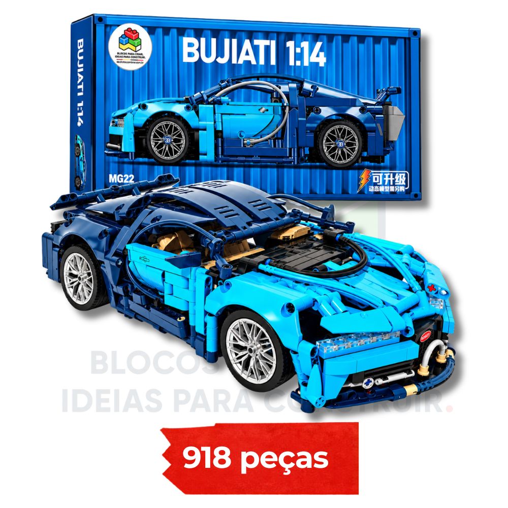 Bugatti Chiron | 918 Peças