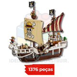 O Navio Pirata Going Merry One Piece | 1376 Peças