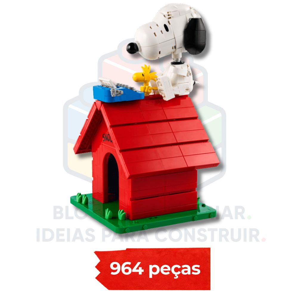 Peanuts: A Casinha do Snoopy | 964 Peças