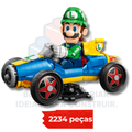 Mario Kart: Luigi e Mach 8 | 2234 Peças