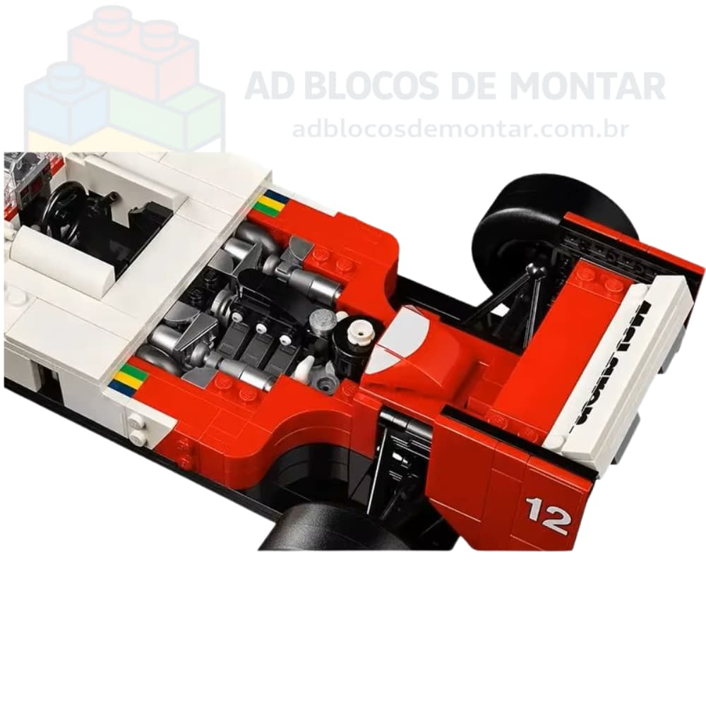 F1 Mclaren MP4 Icons Ayrton Senna | 693 Peças