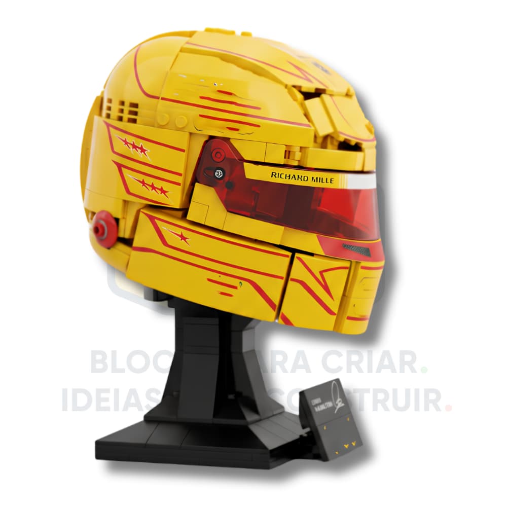 Capacete Scuderia Ferrari Lewis Hamilton | 884 peças
