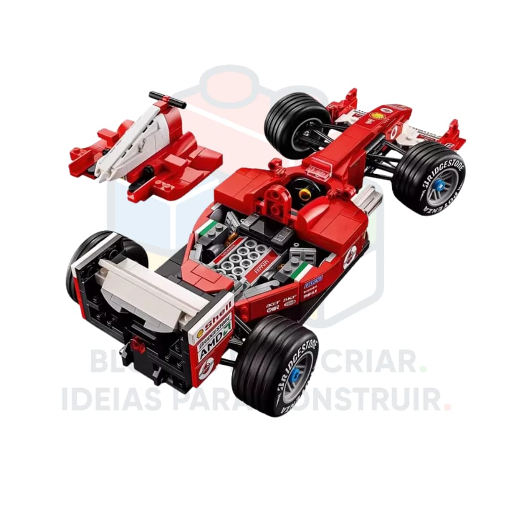 F1 Ferrari F2004 Icons Michael Schumacher | 735 peças