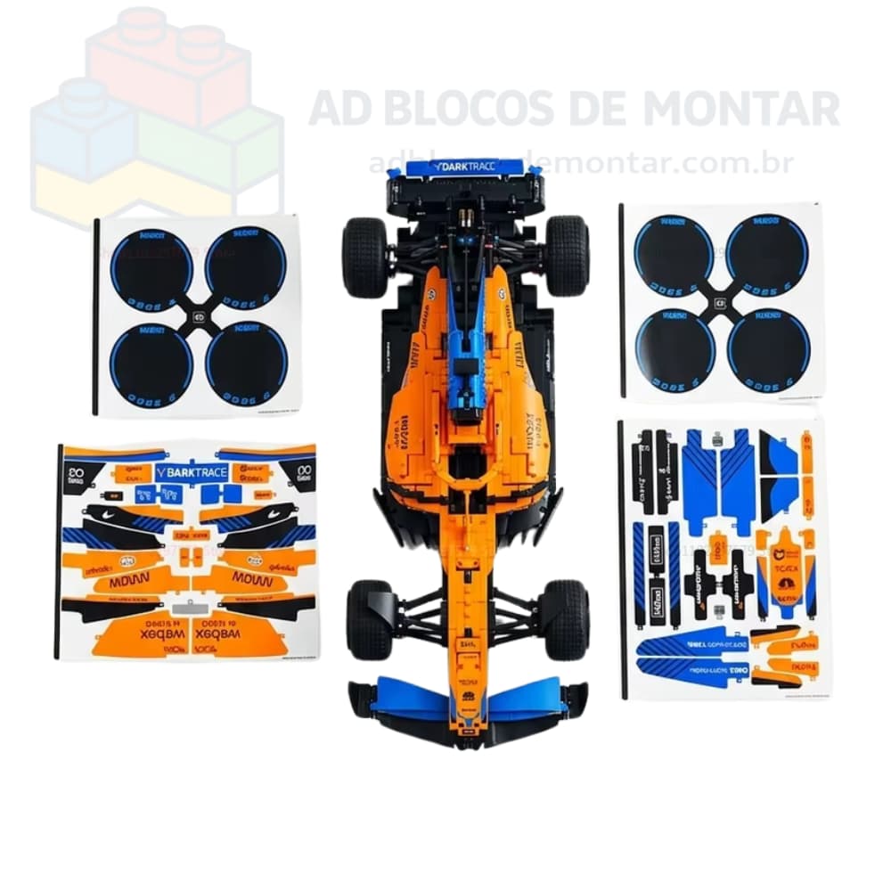 F1 McLaren MCL35 | 1432 Peças