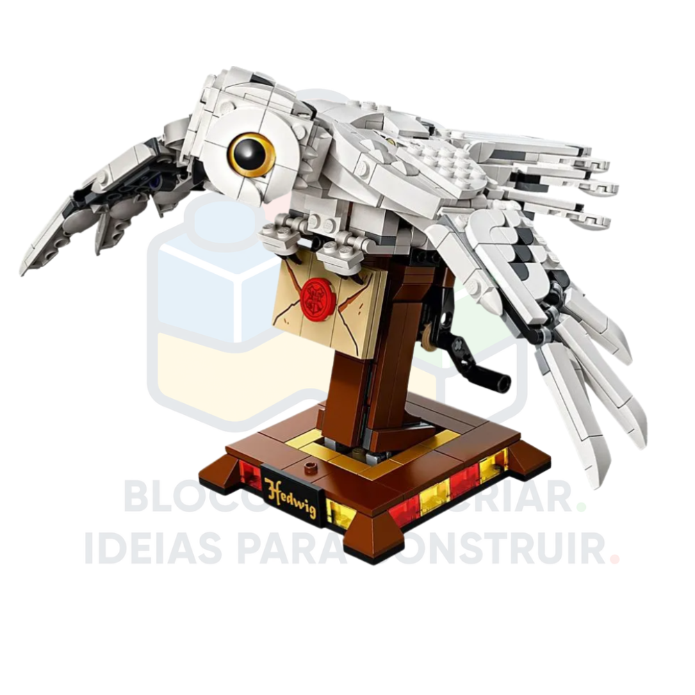 Coruja Hedwig (Edwiges) | 630 Peças