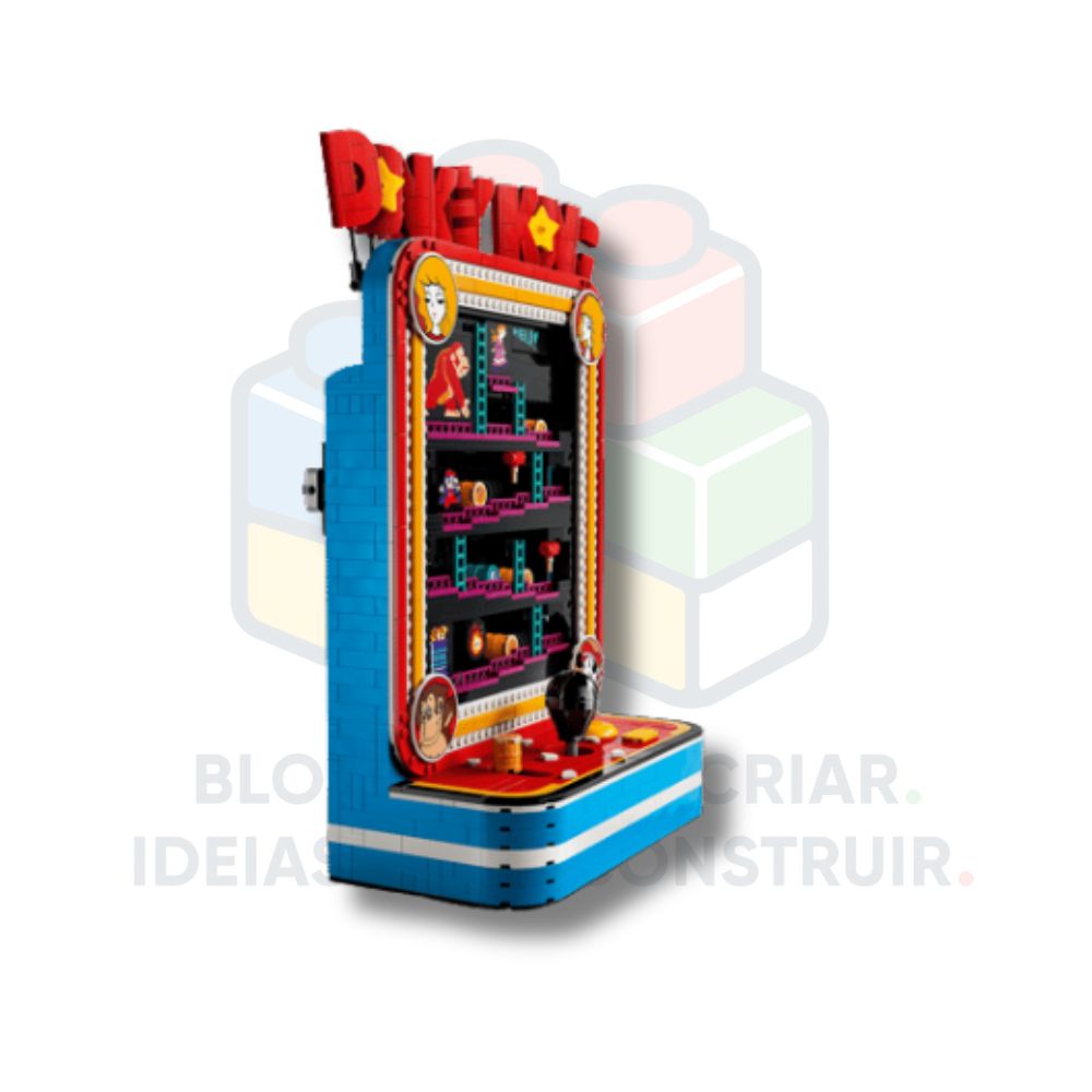 Fliperama Donkey Kong | 1367 Peças