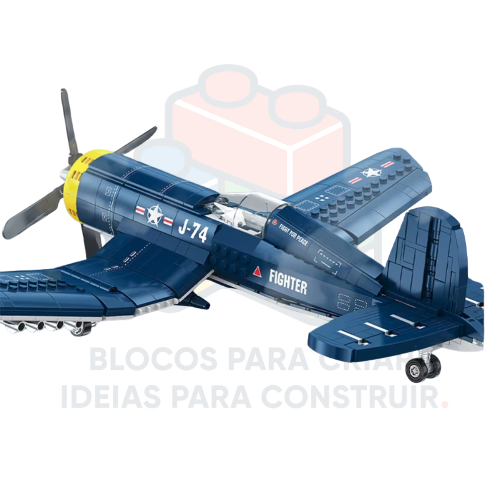 Nave de Combate F4U Corsair | 767 peças