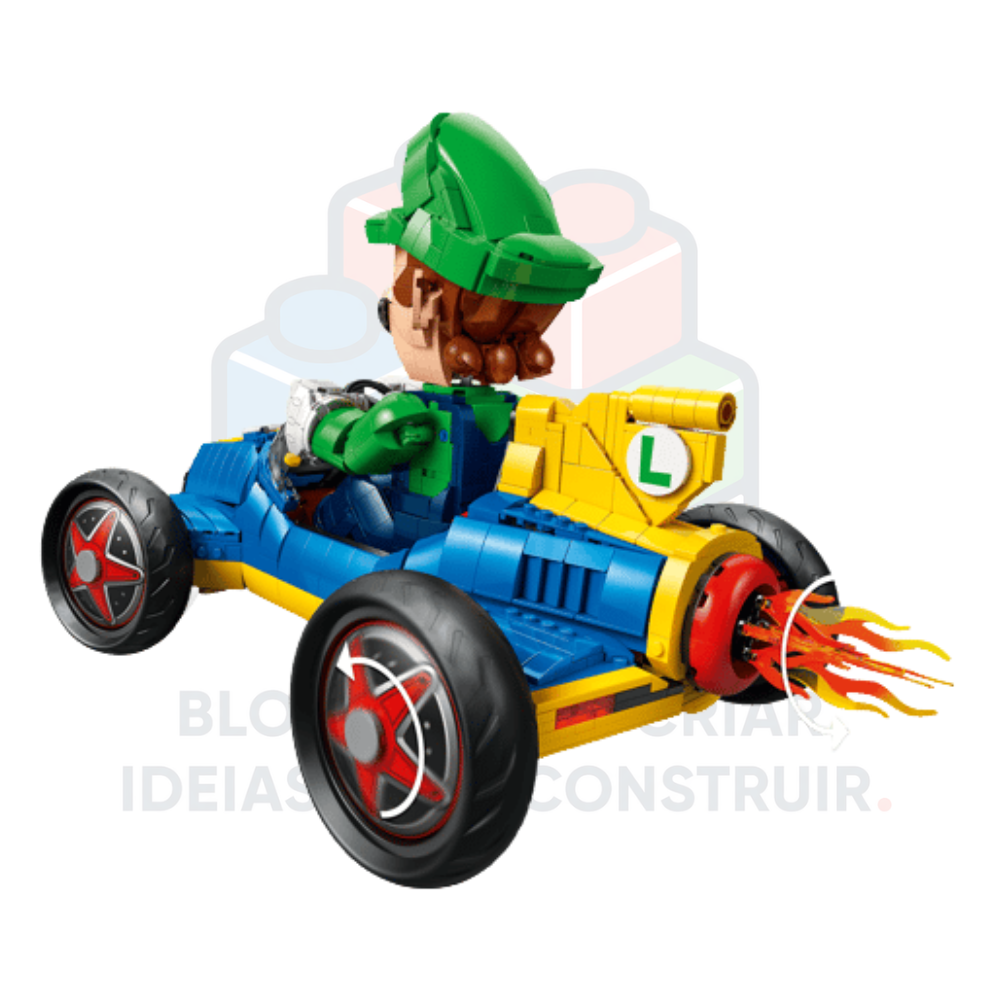 Mario Kart: Luigi e Mach 8 | 2234 Peças