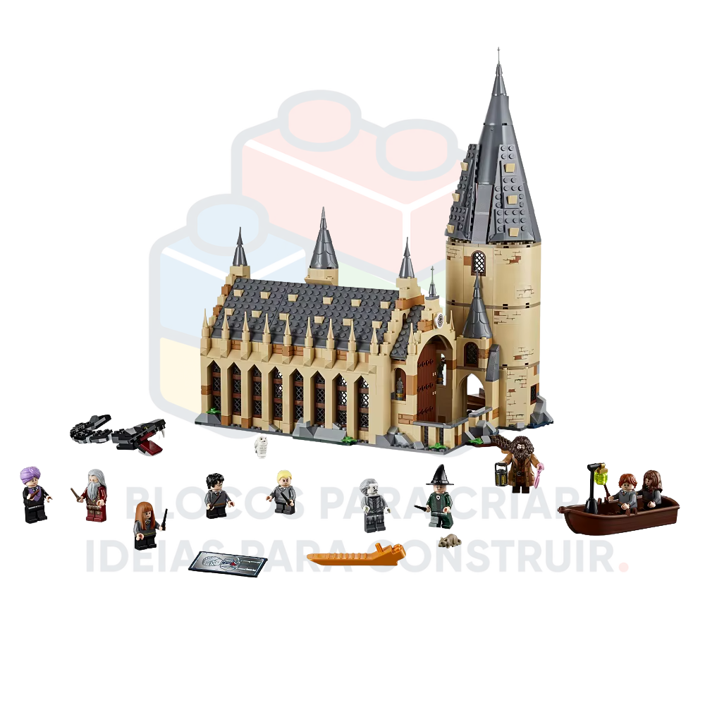 Grande Salão de Hogwarts | 878 Peças