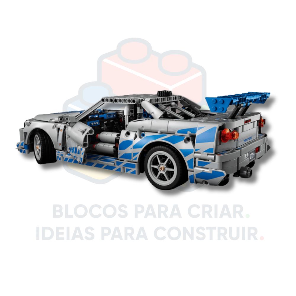 Nissan Skyline GT-R R34 Velozes e Furiosos | 1410 Peças