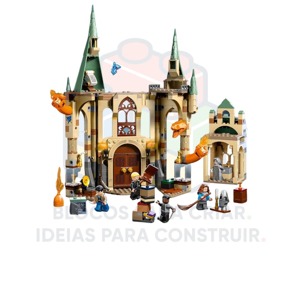 Sala Precisa de Hogwarts | 587 peças
