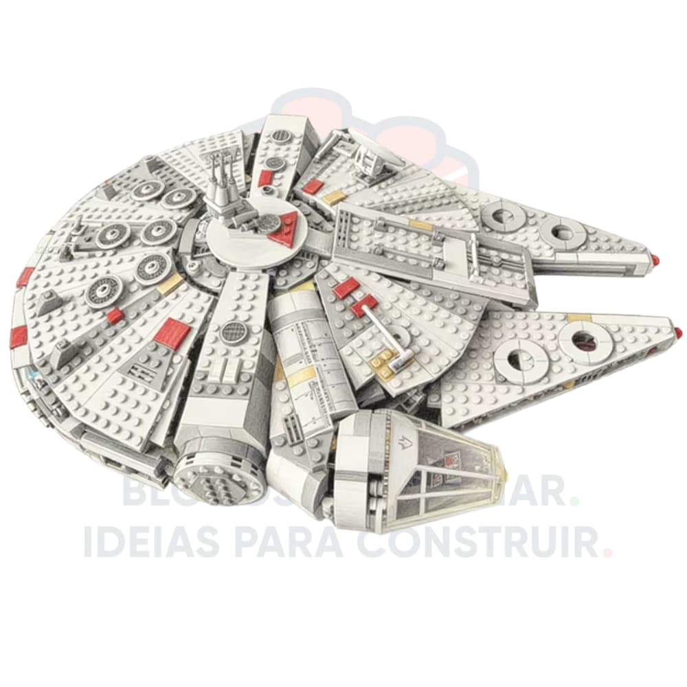 Millennium Falcon | 1381 Peças