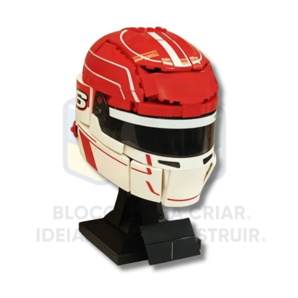 Capacete Scuderia Ferrari Charles Leclerc | 886 peças