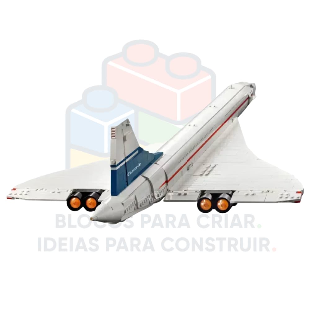 Concorde Supersônico | 2083 peças