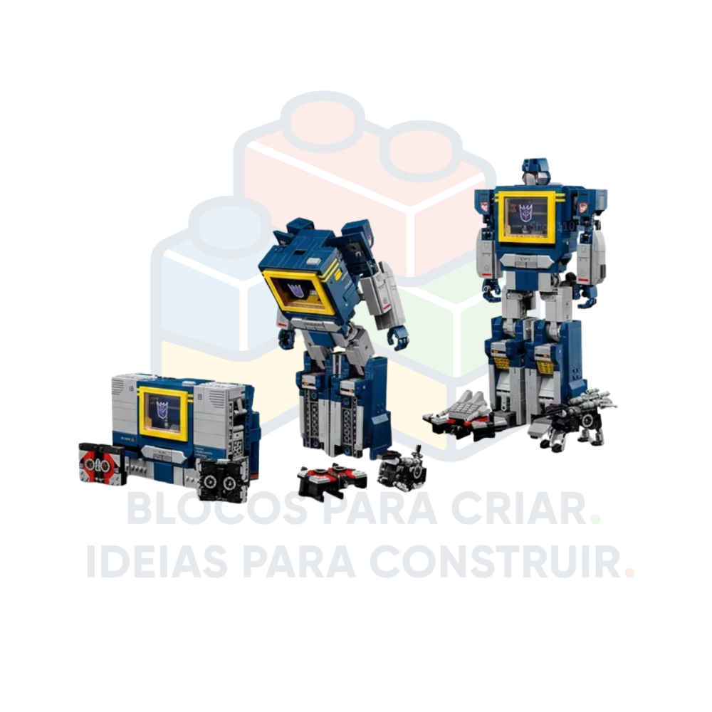 Transformers Soundwave Decepticon | 1505 peças