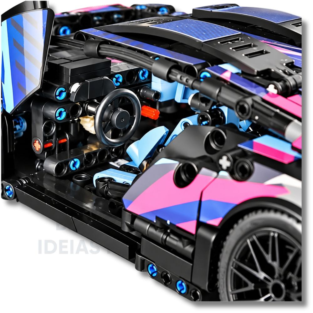 Lamborghini Cyberpunk | 1000 Peças
