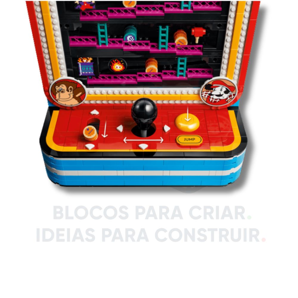 Fliperama Donkey Kong | 1367 Peças