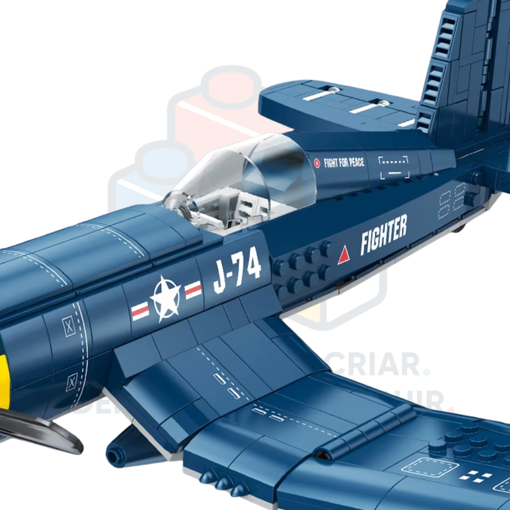 Nave de Combate F4U Corsair | 767 peças
