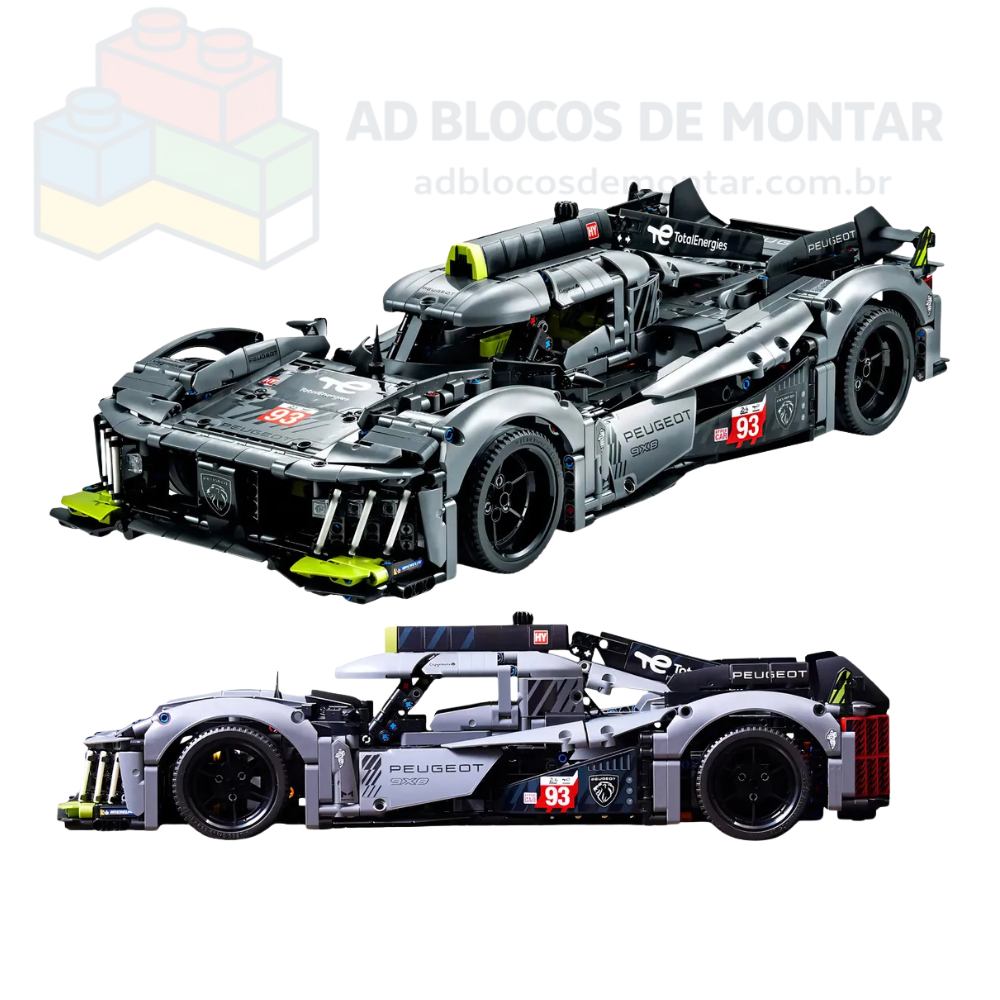 Peugeot 9x8 24h Le Mans Hypercar | 1775 peças