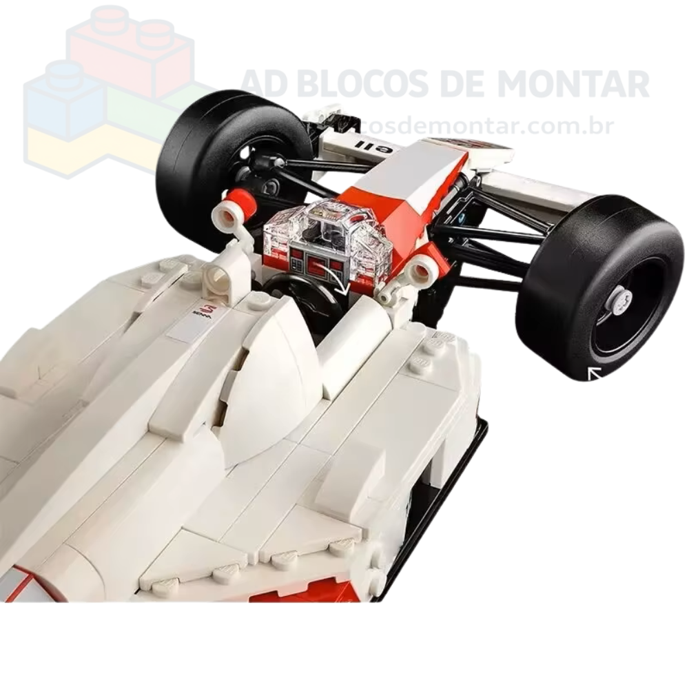F1 Mclaren MP4 Icons Ayrton Senna | 693 Peças