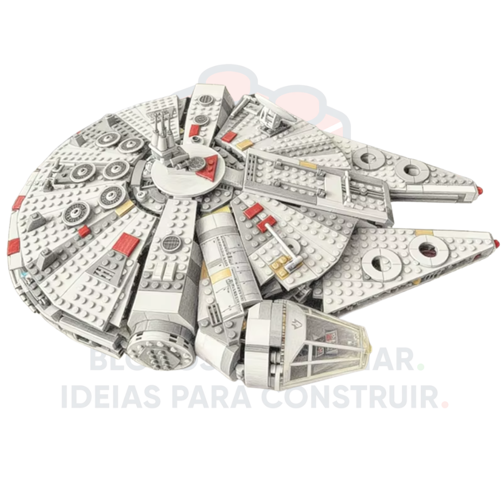 Millennium Falcon | 1381 Peças