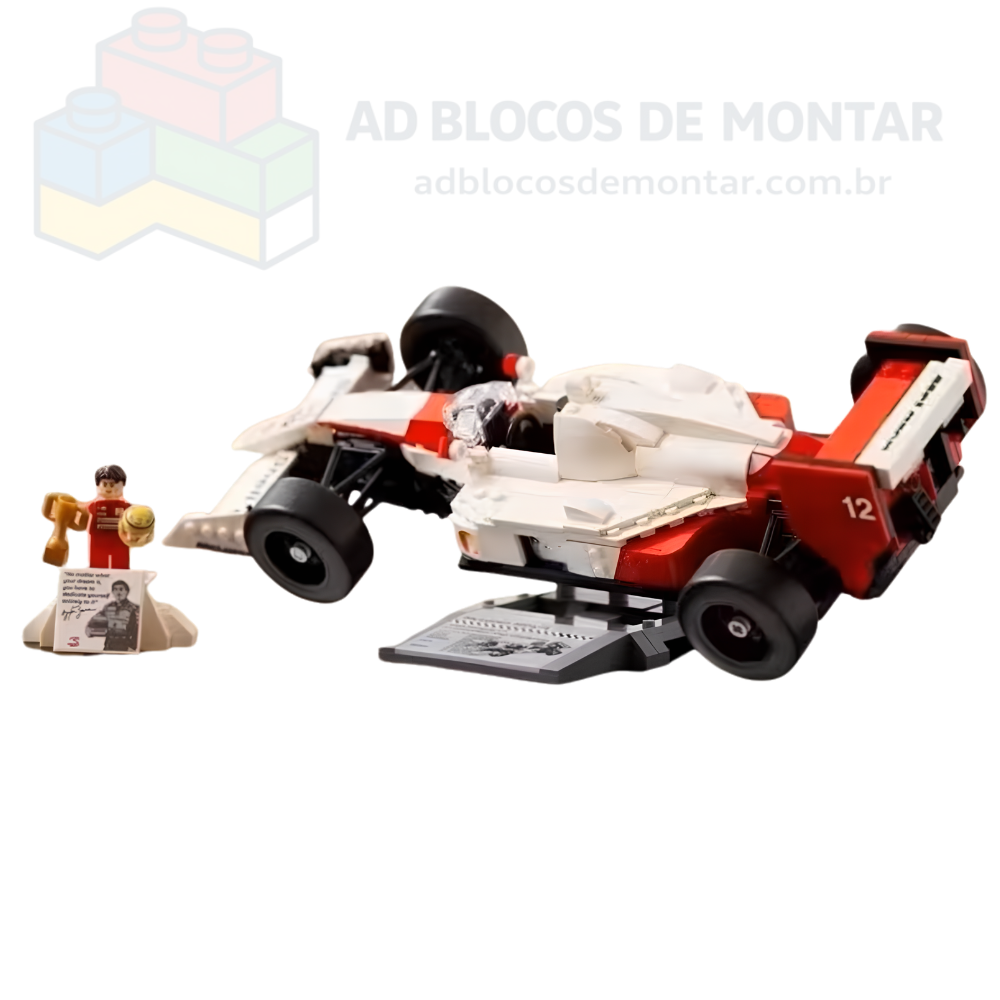 F1 Mclaren MP4 Icons Ayrton Senna | 693 Peças