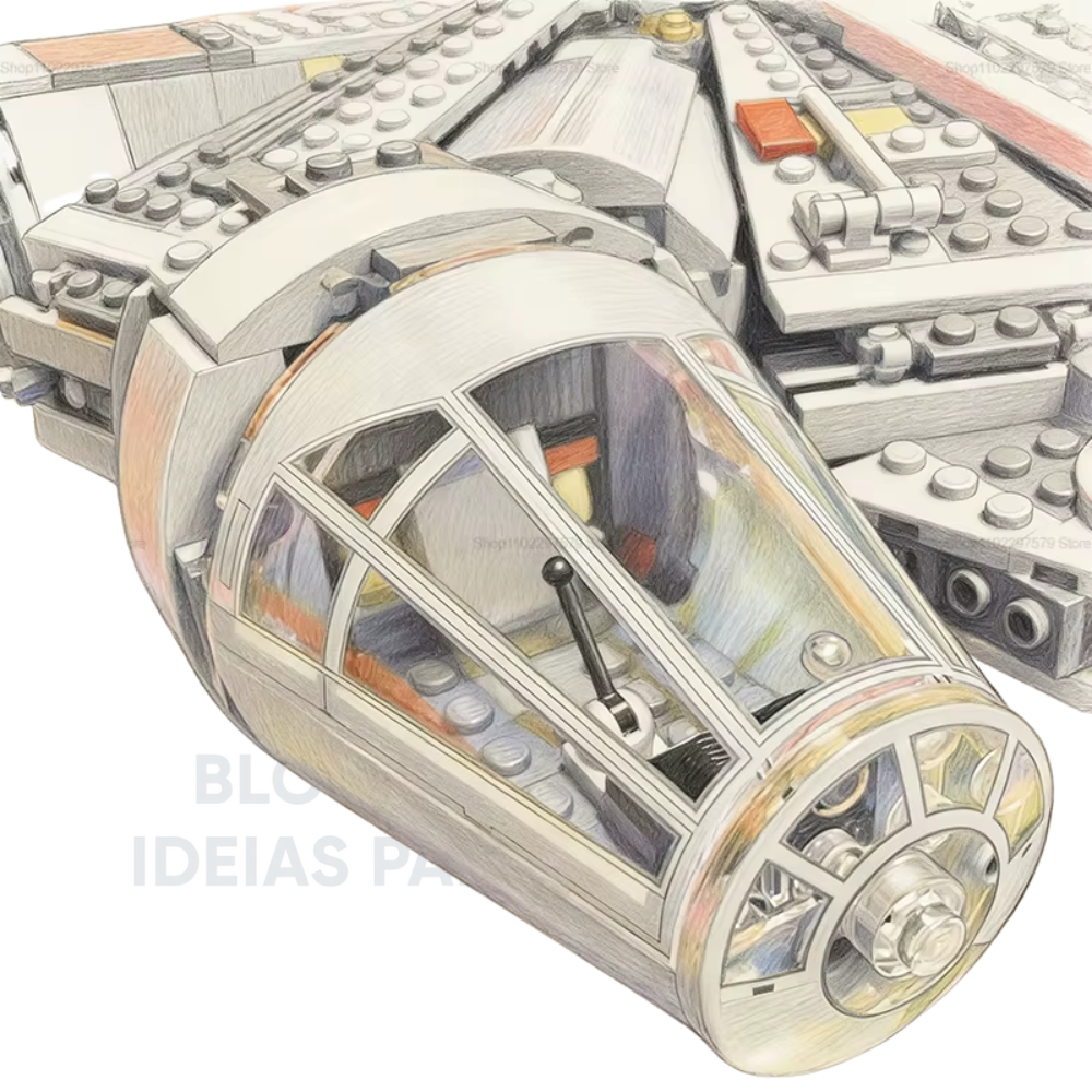 Millennium Falcon | 1381 Peças