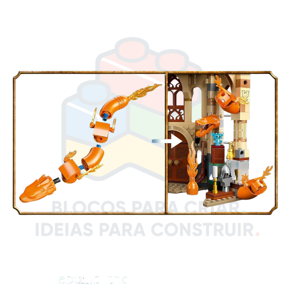 Sala Precisa de Hogwarts | 587 peças