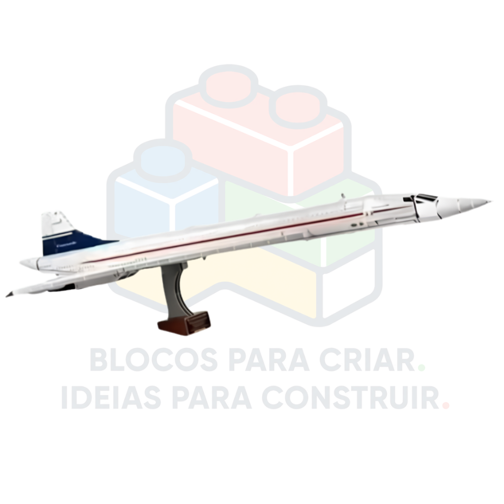 Concorde Supersônico | 2083 peças
