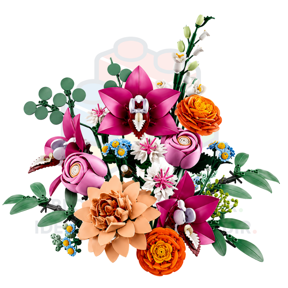 Buquê de Orquídeas e Rosas | 749 peças