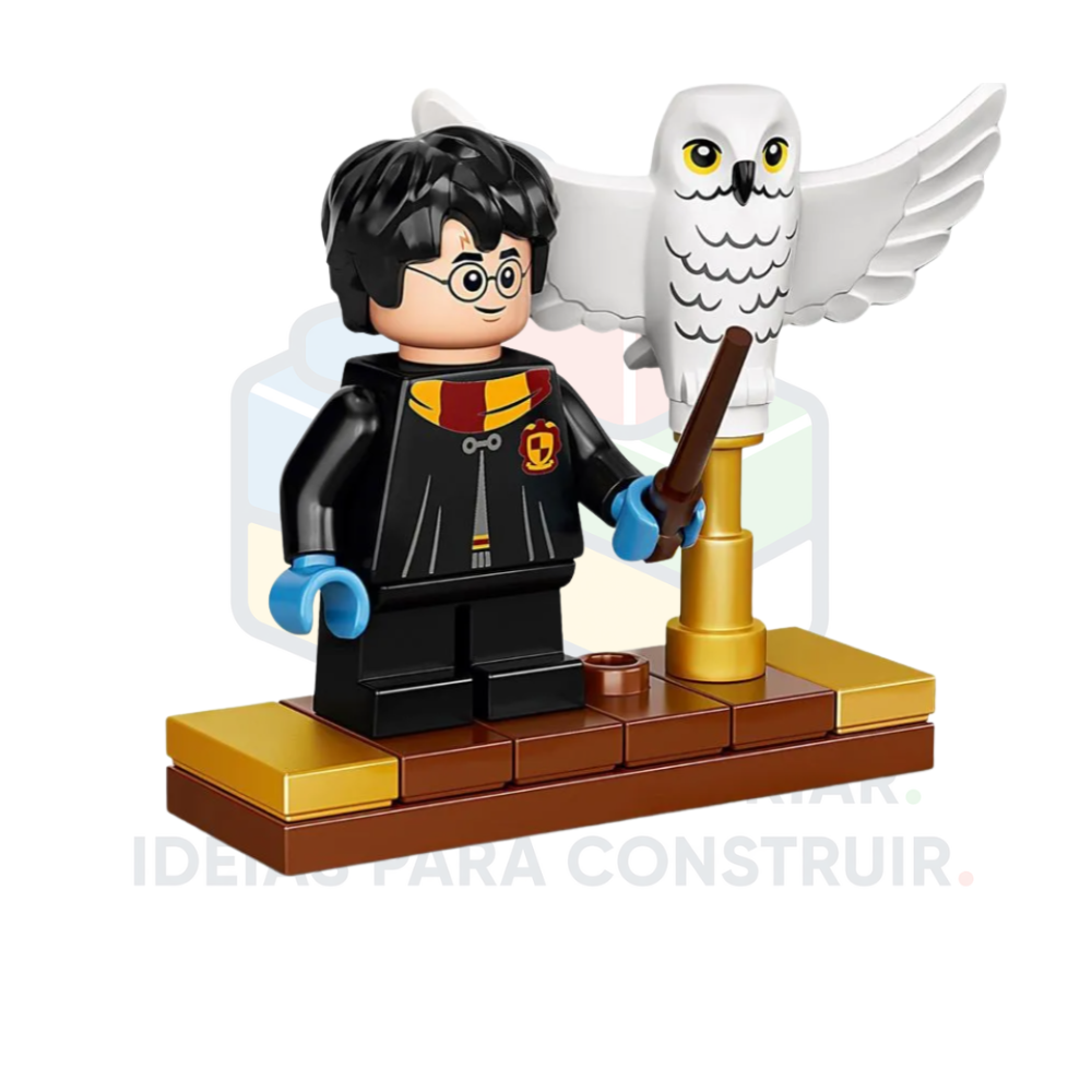 Coruja Hedwig (Edwiges) | 630 Peças
