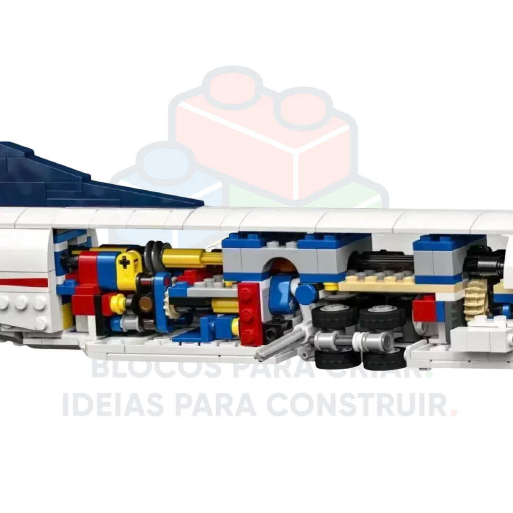 Concorde Supersônico | 2083 peças
