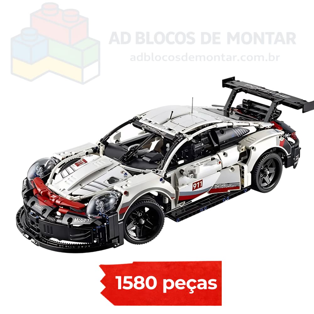 Porsche 911 RSR | 1580 peças