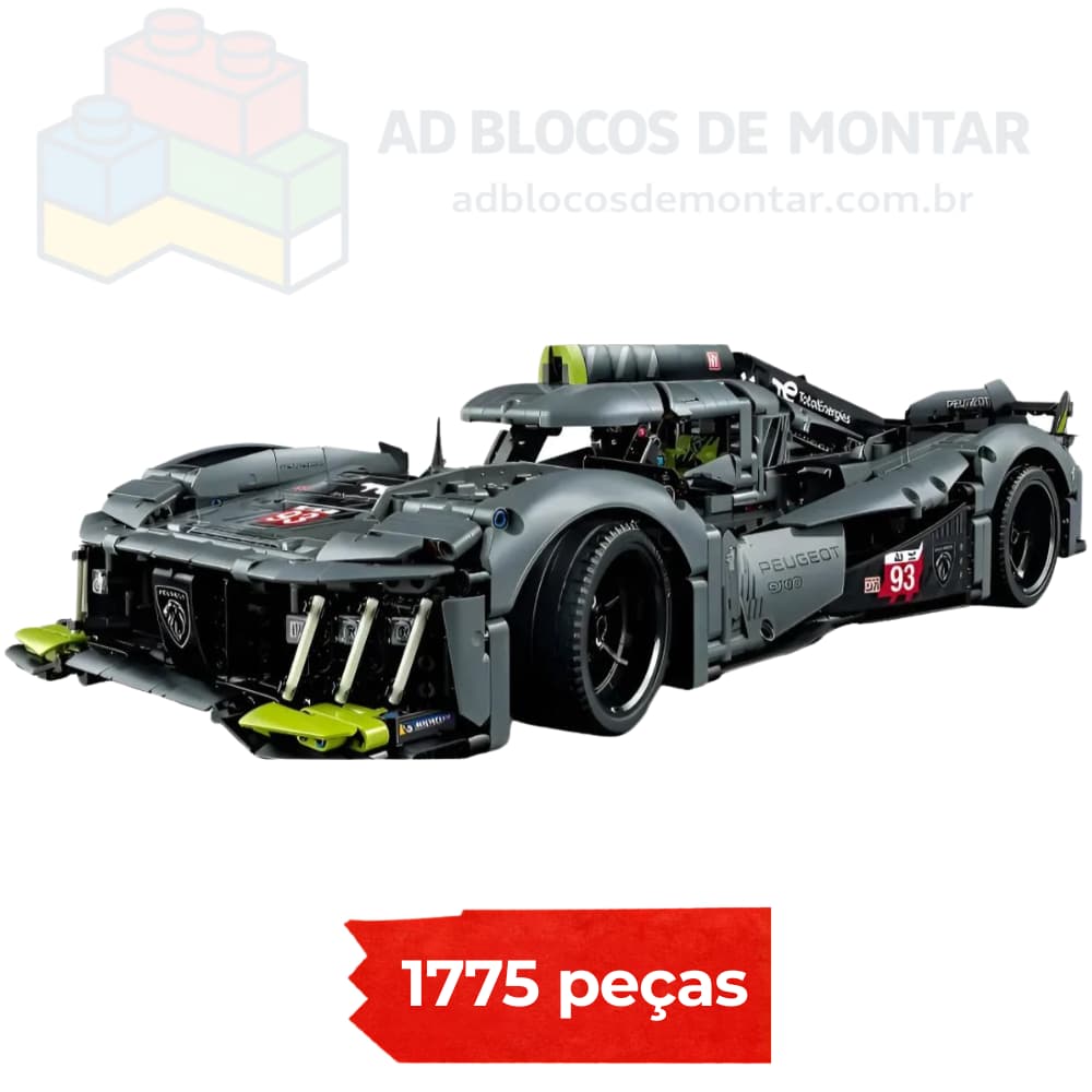 Peugeot 9x8 24h Le Mans Hypercar | 1775 peças
