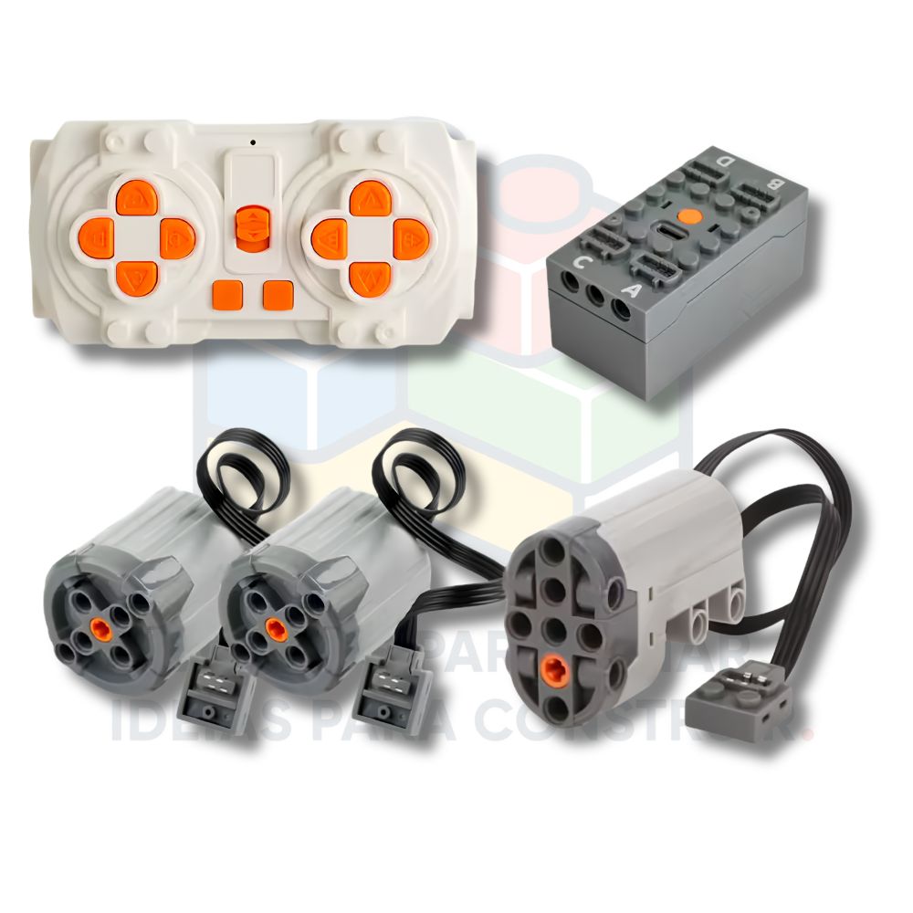 Kit elétrico com motor e controle